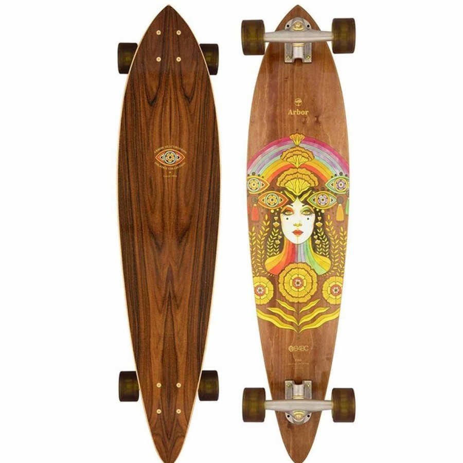 Longboards * | Arbor Fish Solstice Complete Longboard Skateboard, 37 -37 Inch