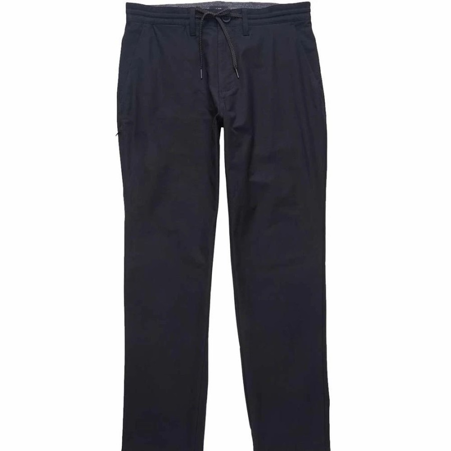 Bottoms * | Billabong A/Div Surftrek Plus Organic Elastic Waist Pants-Black