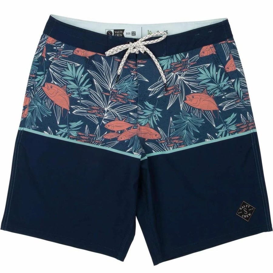 Bottoms * | Salty Crew Tandem Boardshorts, 19 -Blue