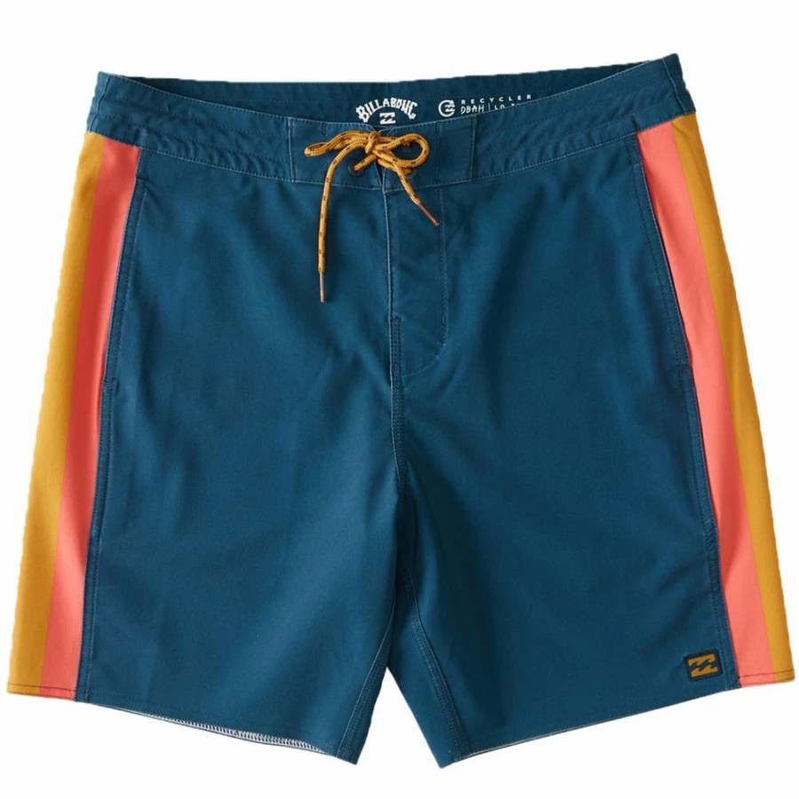 Bottoms * | Billabong D Bah Lo Tides Boardshorts, 17 -36-Navy