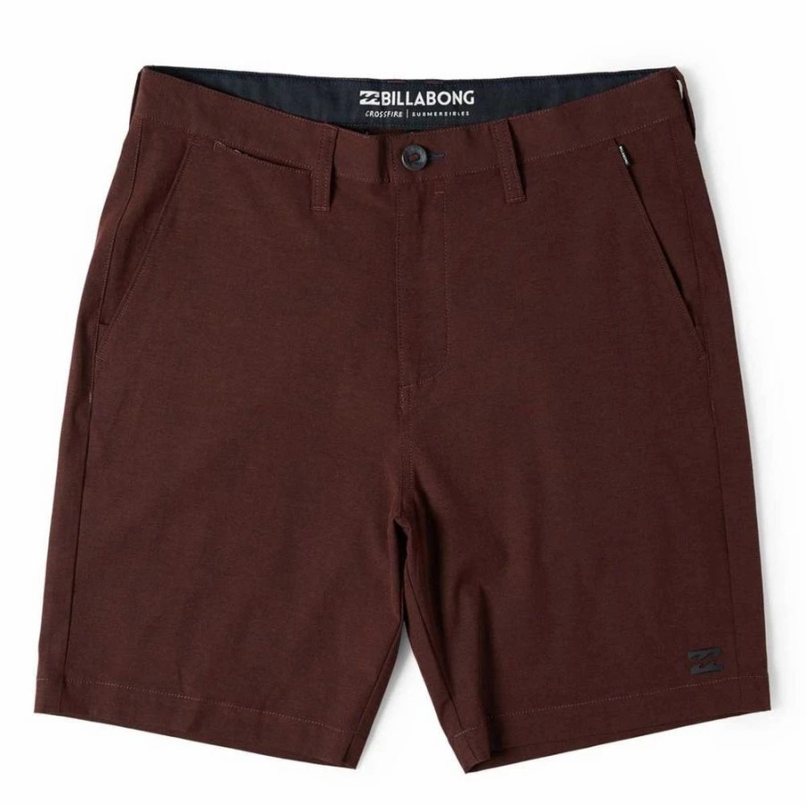 Bottoms * | Billabong Crossfire X Mid Length Submersibles Shorts, 19 -29-Sangria