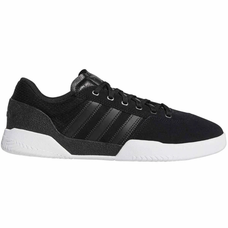 Shoes * | Adidas City Cup Skate Shoes, Core Black/Cloud White/Cloud White-12