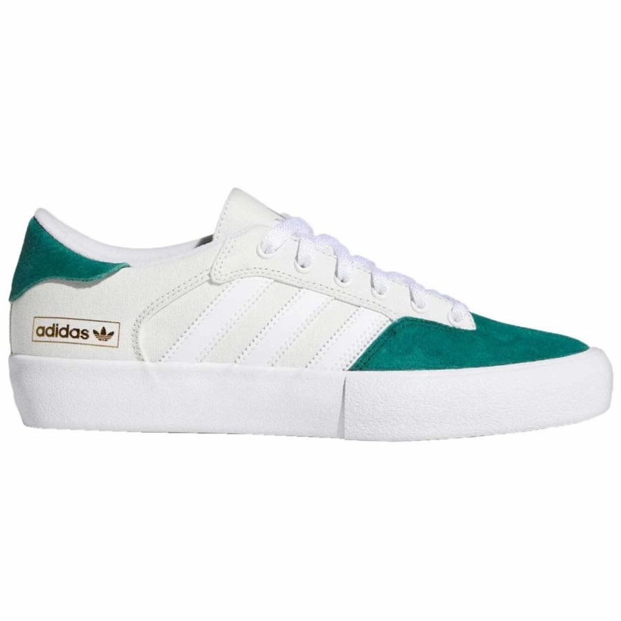 Shoes * | Adidas Matchbreak Super Shoes, Crystal White/Cloud White/Collegiate Green