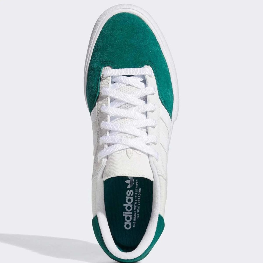 Shoes * | Adidas Matchbreak Super Shoes, Crystal White/Cloud White/Collegiate Green