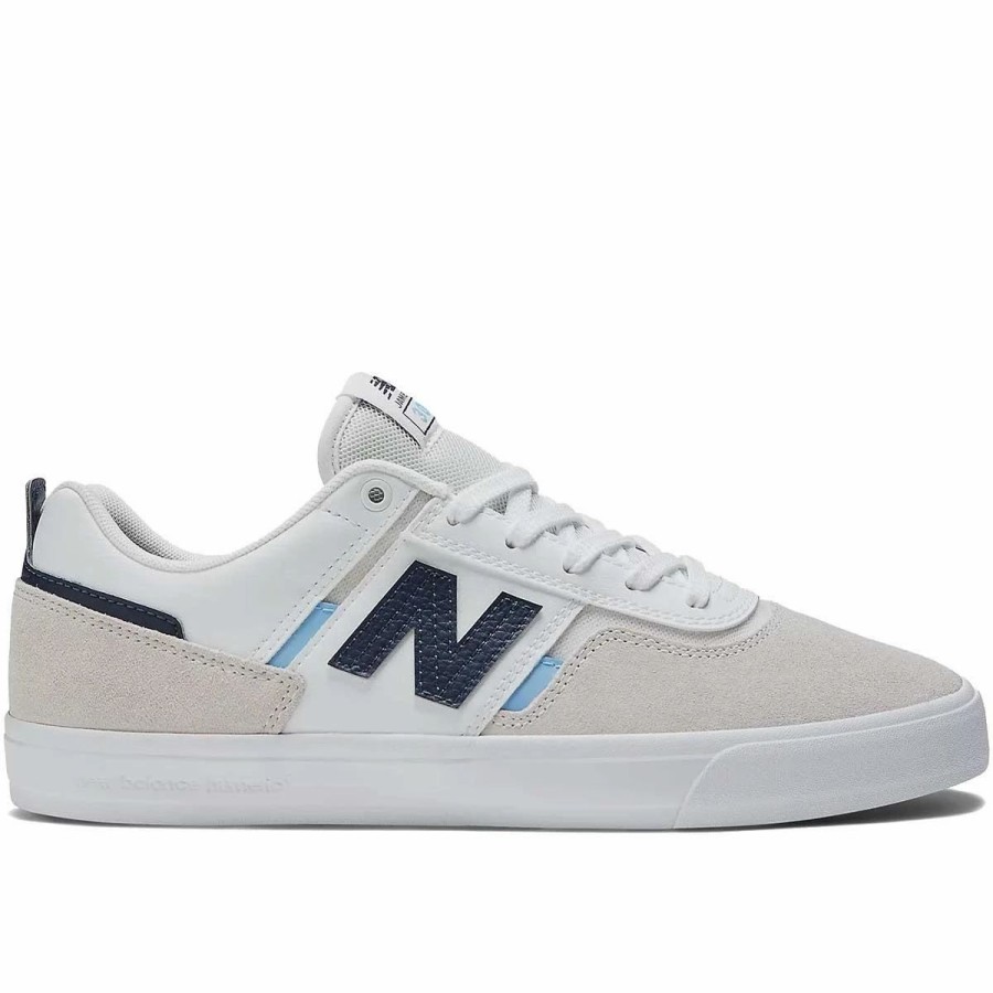 Shoes * | New Balance Nb Numeric Jamie Foy 306 Skate Shoes, White/Navy