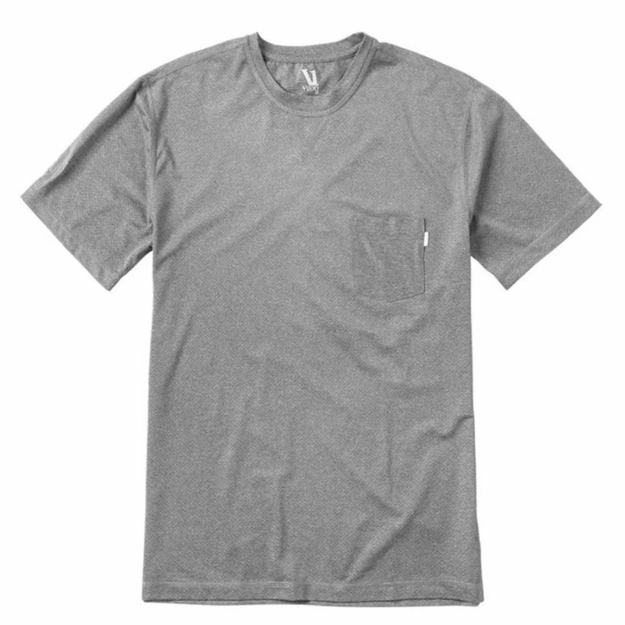 Bottoms * | Vuori Tradewind Performance Short Sleeve Pocket Tee