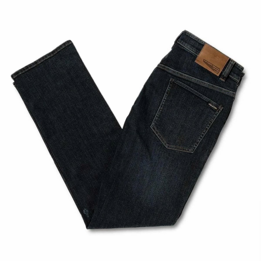 Bottoms * | Volcom Solver Modern Fit Stretch Jeans-29-Vintage Blue