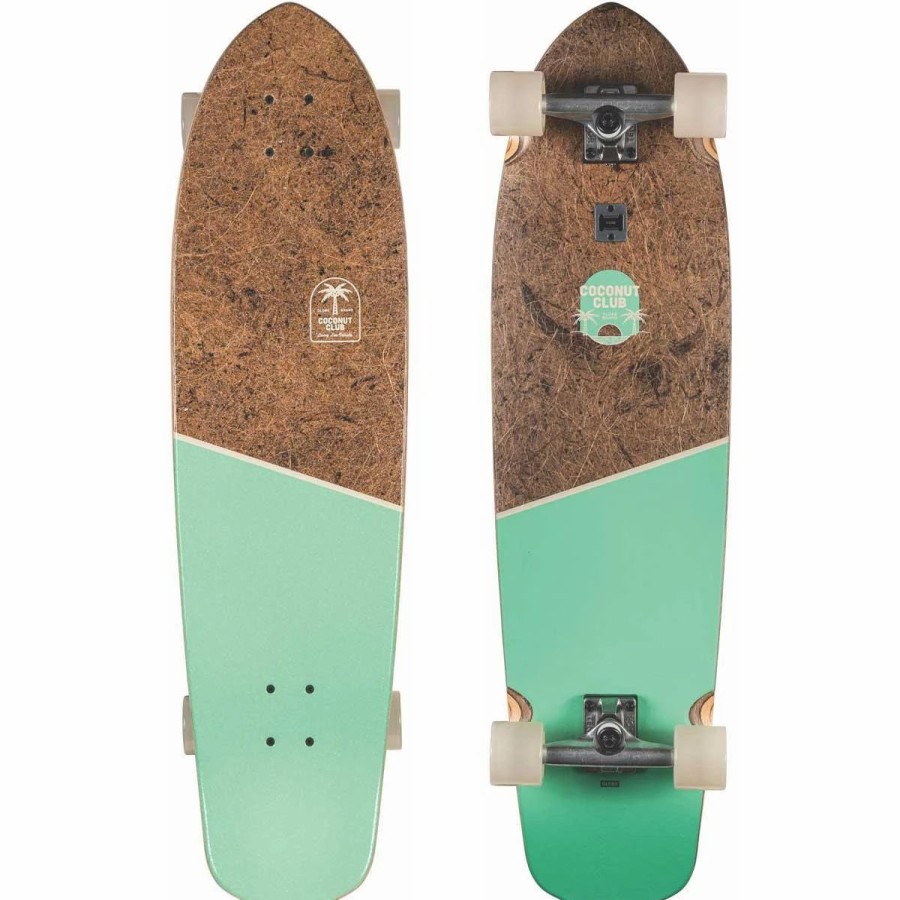 Longboards * | Globe Blazer Xl Coconut Lime Complete Cruiser Skateboard, 36.25 -36 Inch