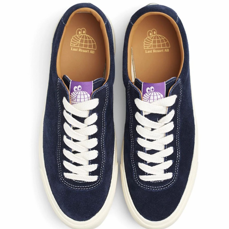 Shoes * | Last Resort Vm001 Suede Low Skate Shoes, Old Blue/White