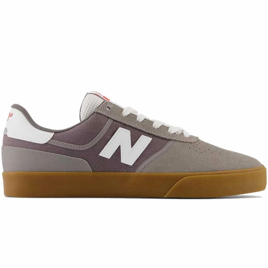 Shoes * | New Balance Nb Numeric 272 Skate Shoes, Grey With White