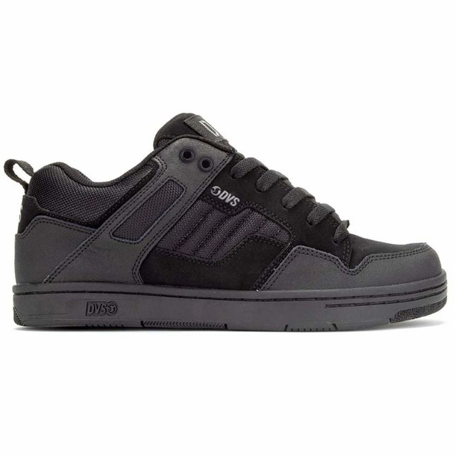 Shoes * | Dvs Enduro 125 Skate Shoes, Black/Charcoal-9.5