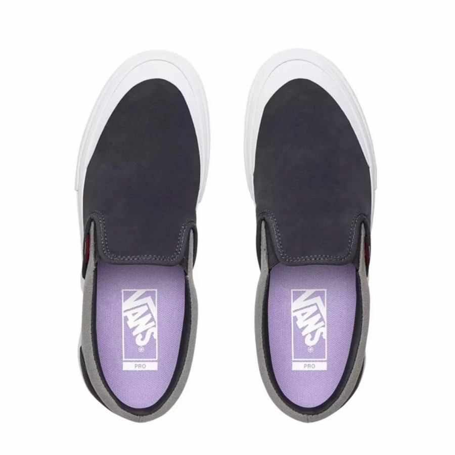 Shoes * | Vans Slip-On Pro Skate Shoes, Periscope/Drizzle-7