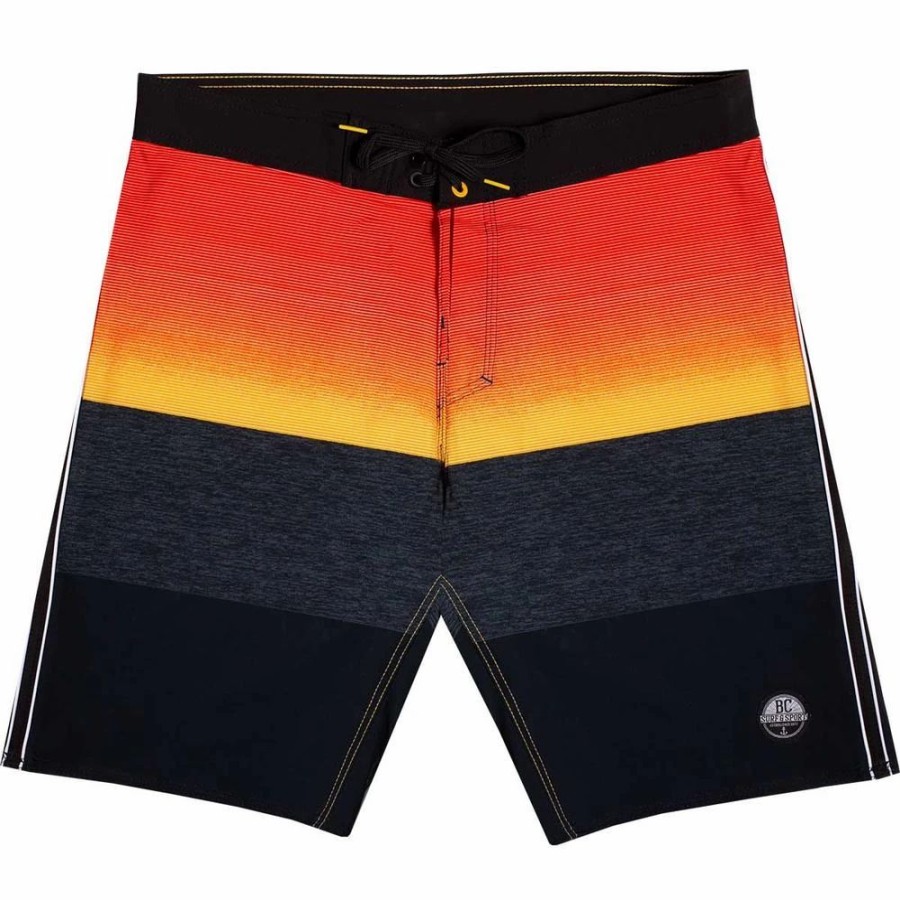 Bottoms * | Bc Surf Bc Static Stripes Boardshorts, 19