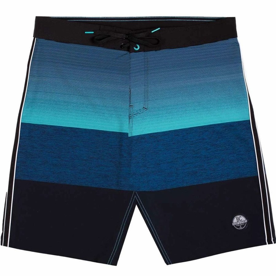 Bottoms * | Bc Surf Bc Static Stripes Boardshorts, 19