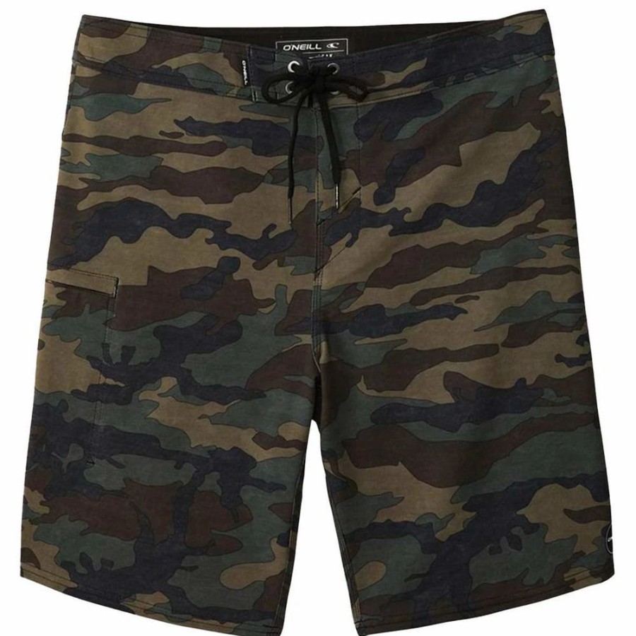 Bottoms * | Oneill O'Neill Hyperfreak Solid Boardshorts, 20