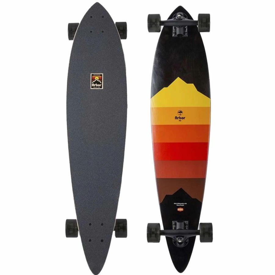 Longboards * | Arbor Fish Artist Complete Longboard Skateboard, 37 -37 Inch