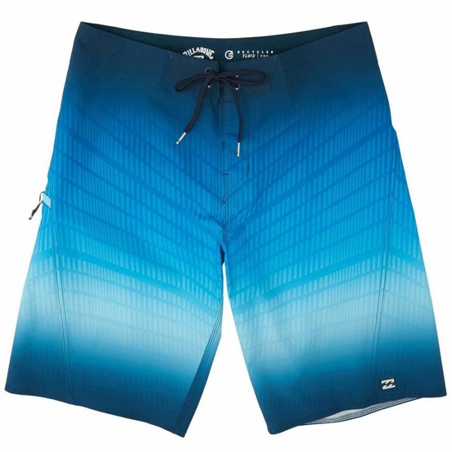 Bottoms * | Billabong Fluid Pro Boardshorts, 20 -30-Blue