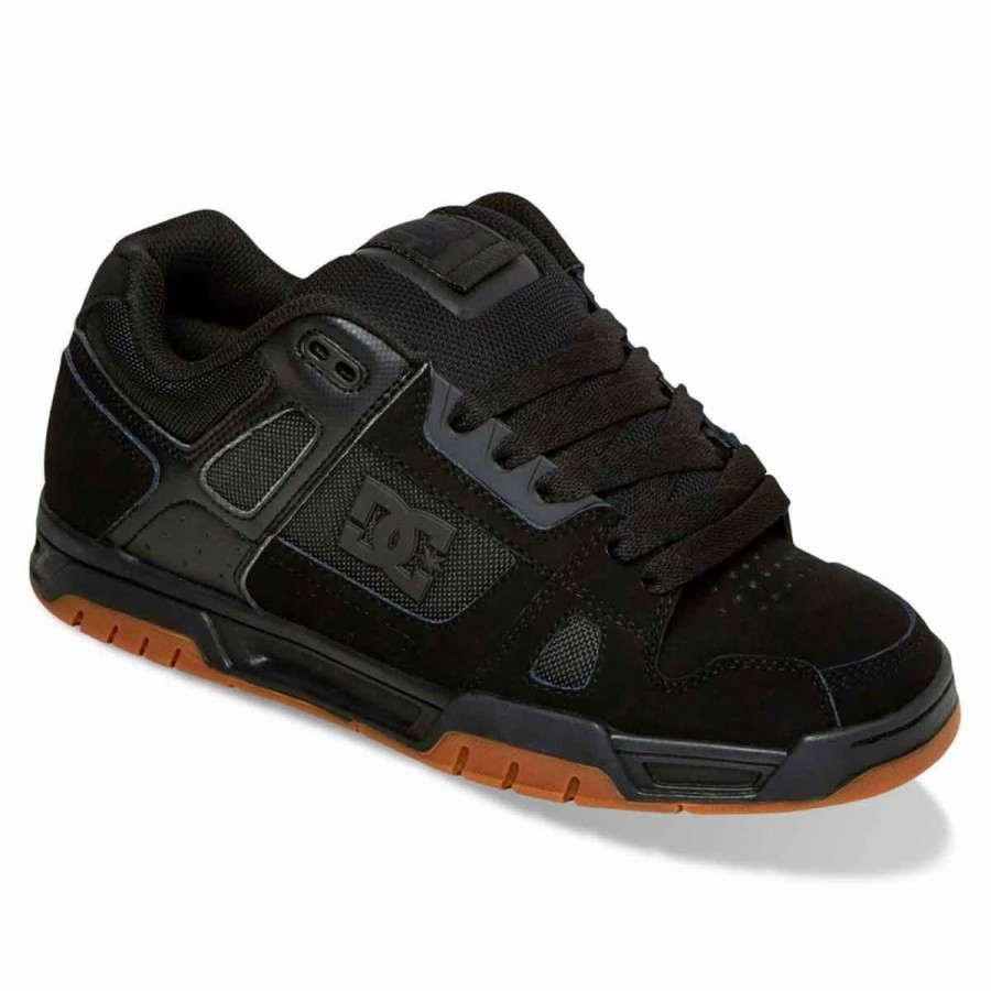 Shoes * | Dc Shoes Stag Skate Shoes, Black/Gum