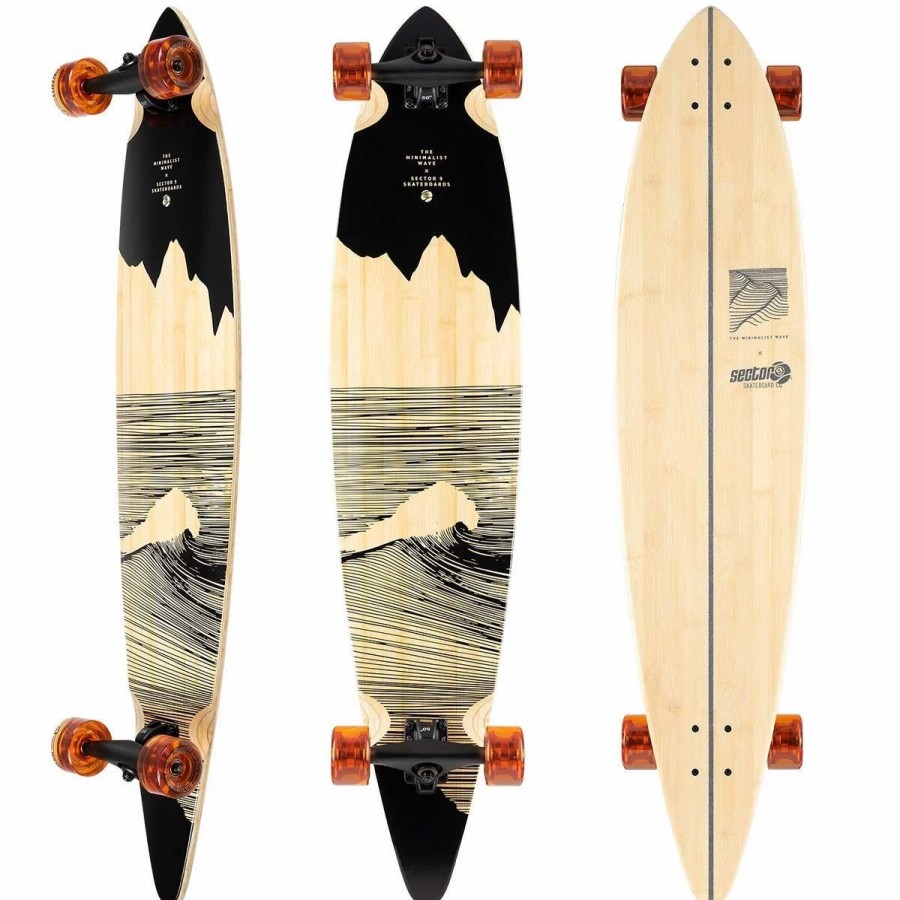 Longboards * | Sector 9 Crag Maverick Complete Longboard Skateboard, 44.0 -44In