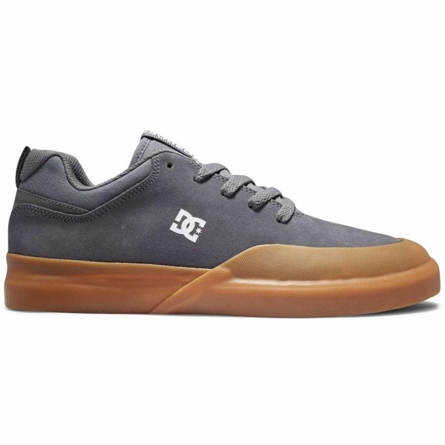 Shoes * | Dc Shoes Infinite Skate Shoes, Grey/White-8