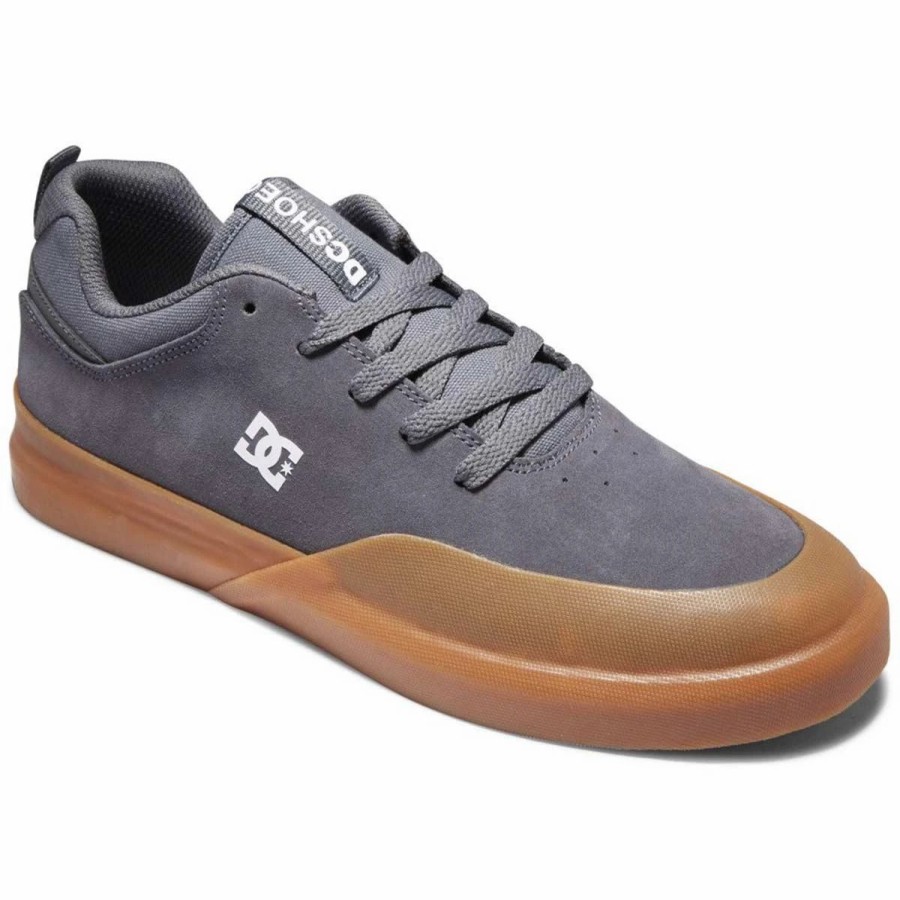 Shoes * | Dc Shoes Infinite Skate Shoes, Grey/White-8