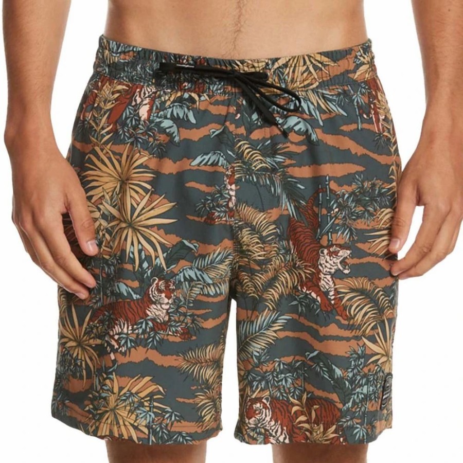 Bottoms * | Quiksilver Ocean Mix Volleys Boardshorts, 17