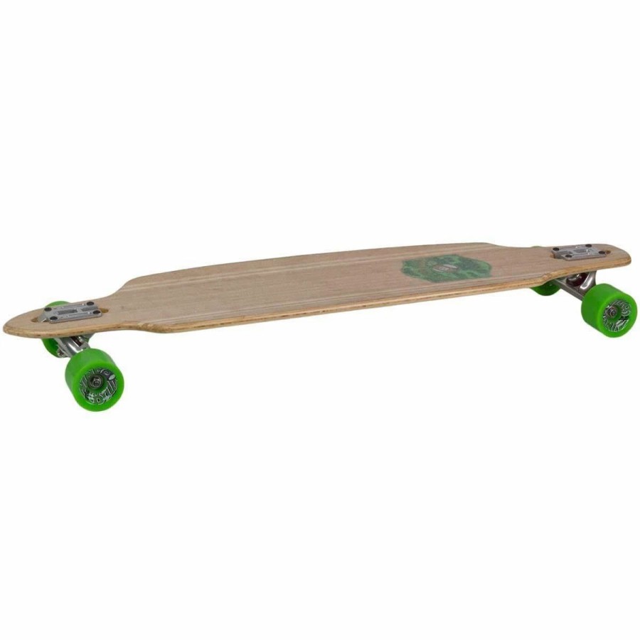 Longboards * | Sector 9 Green Wave Lookout Ii Drop Through Bamboo Complete Longboard, 42 -42 Inch