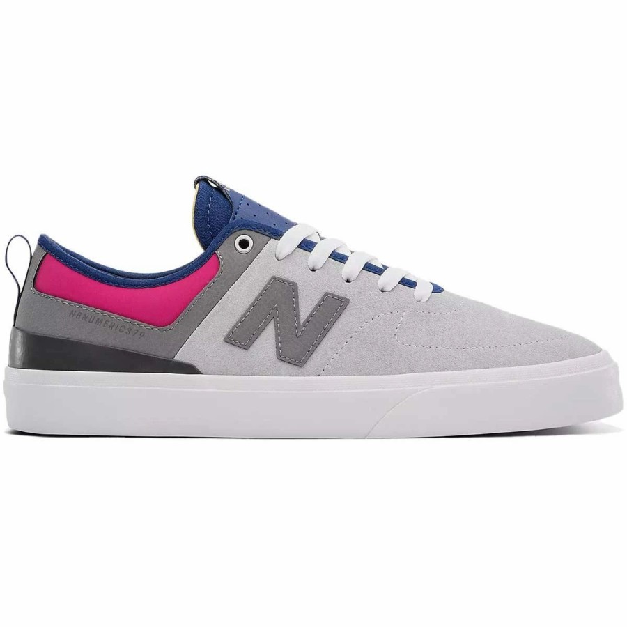 Shoes * | New Balance Numeric Nm379 Skate Shoes, Grey/Pink