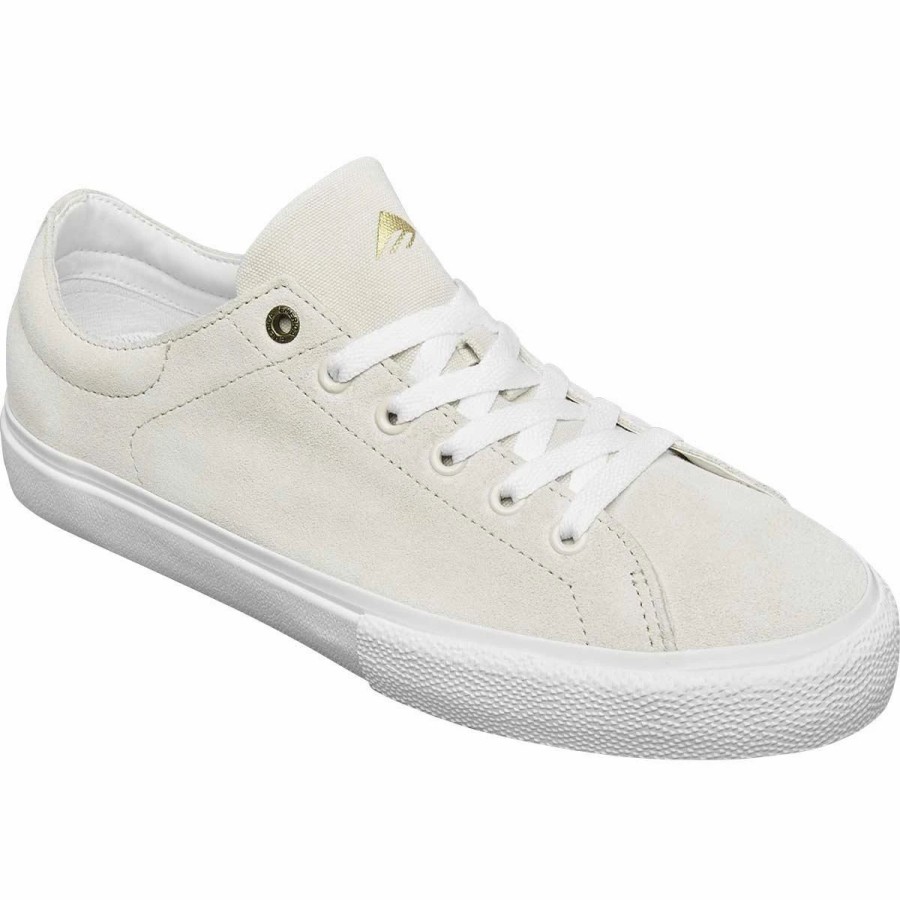 Shoes * | Emerica Omen Lo Skate Shoes, White-8