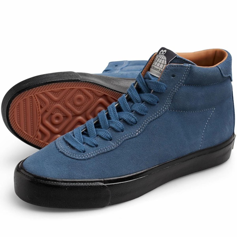 Shoes * | Last Resort Vm001 Suede Hi Skate Shoes, Dusty Blue/Black