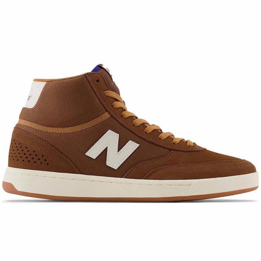 Shoes * | New Balance Nb Numeric 440 High Skate Shoes, Brown/Sea Salt