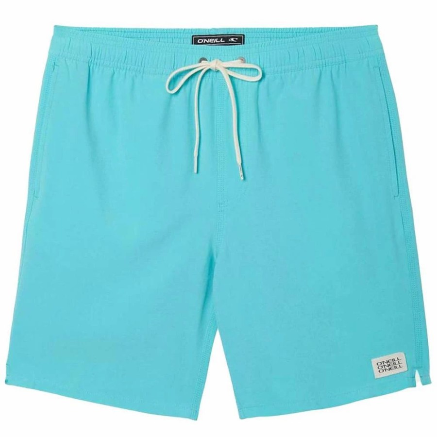 Bottoms * | Oneill O'Neill Solid Volley Boardshorts, 17