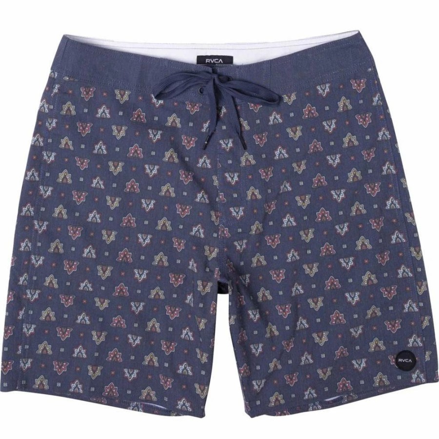 Bottoms * | Rvca Vista Boardshorts, 18 -Navy Marine