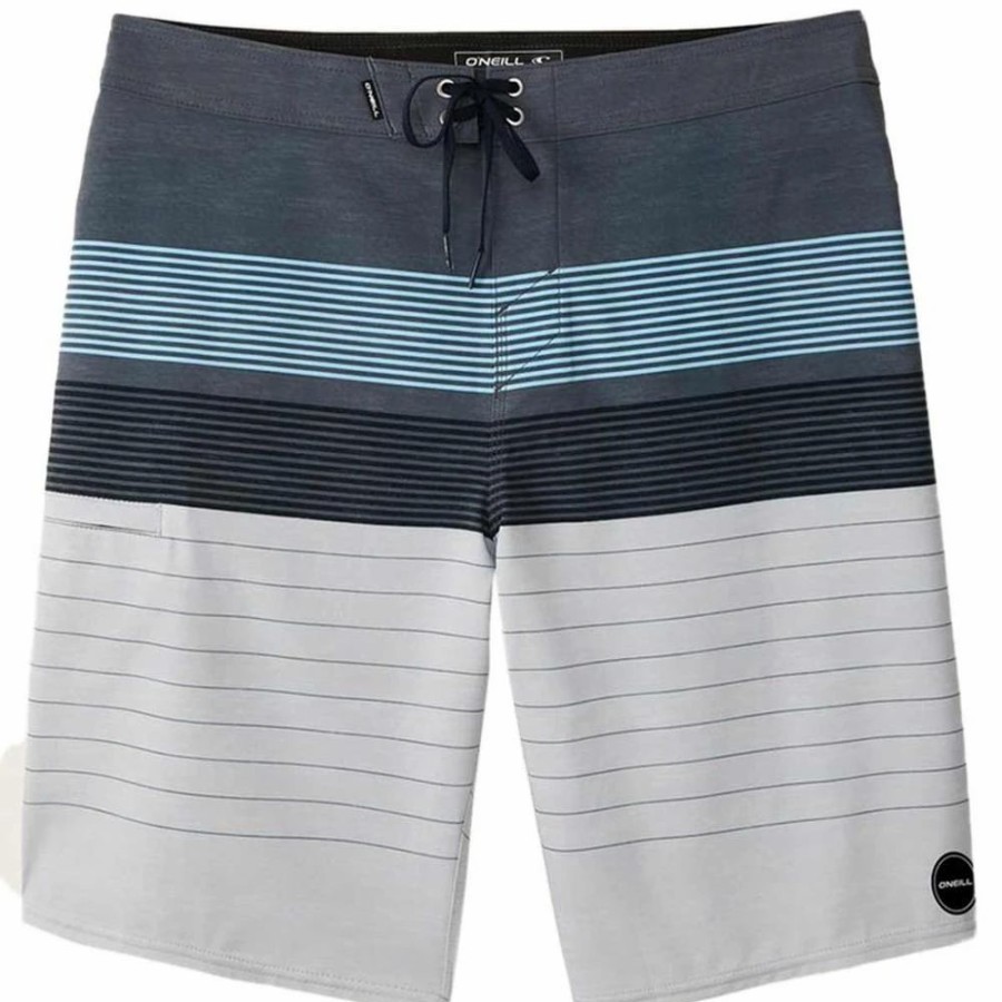 Bottoms * | Oneill O'Neill Hyperfreak Heist Boardshorts, 21 -30-Grey