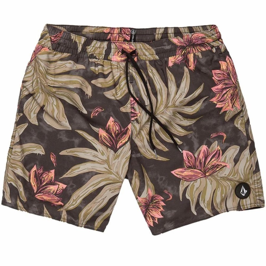 Bottoms * | Volcom Polly Pack Elastic Waist Volley Shorts, 17