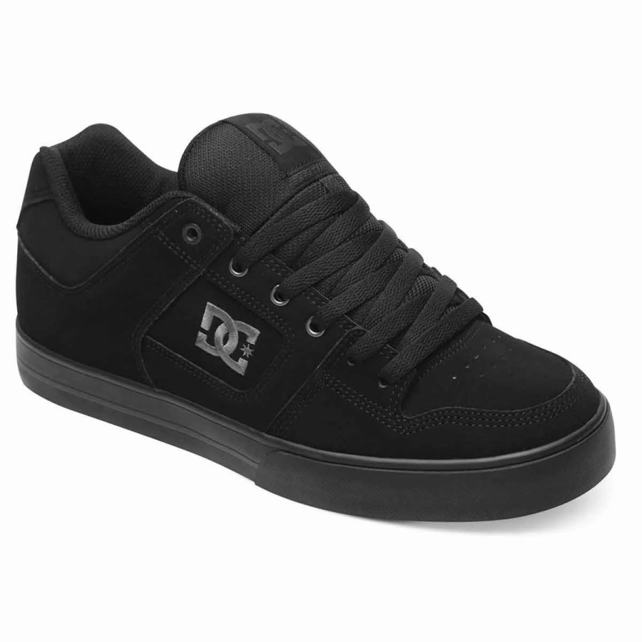 Shoes * | Dc Shoes Pure Skate Shoes, Black/Pirate Black-12