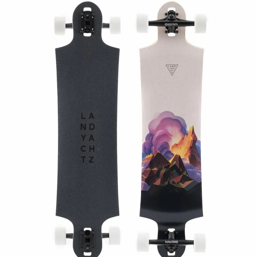 Longboards * | Landyachtz Switchblade 38 Crown Peak Complete Longboard Skateboard, 38 -38 Inch