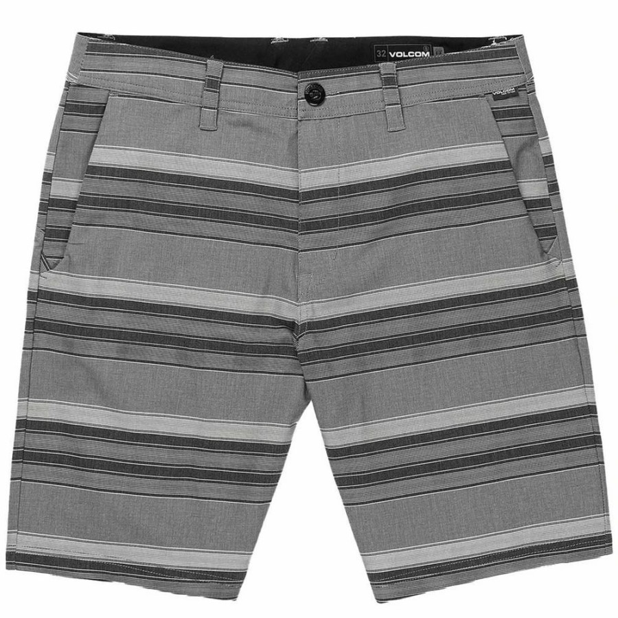 Bottoms * | Volcom Frickin Cross Shred Mix Shorts, 20 -Pewter