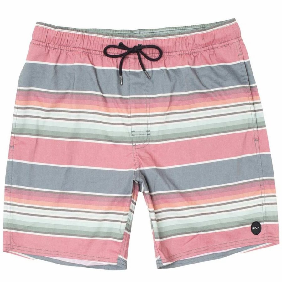 Bottoms * | Rvca Barnes Elastic Boardshorts, 17