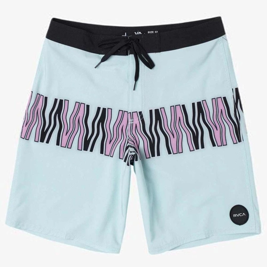 Bottoms * | Rvca Va Print Boardshorts, 19