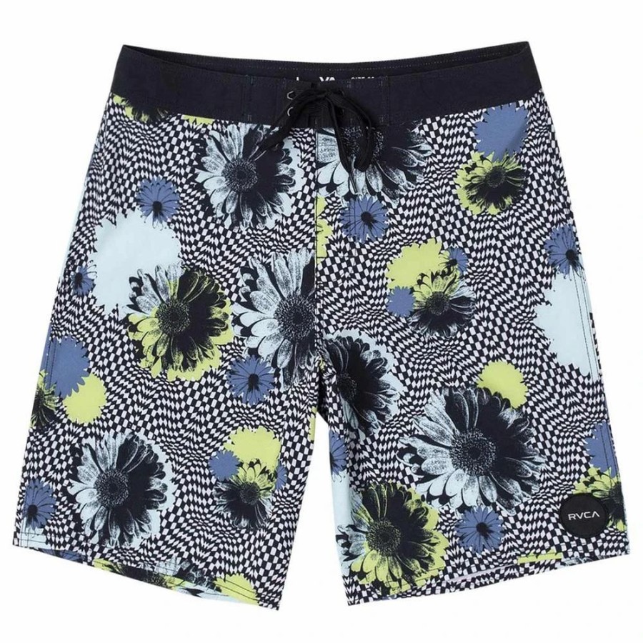 Bottoms * | Rvca Va Print Boardshorts, 19