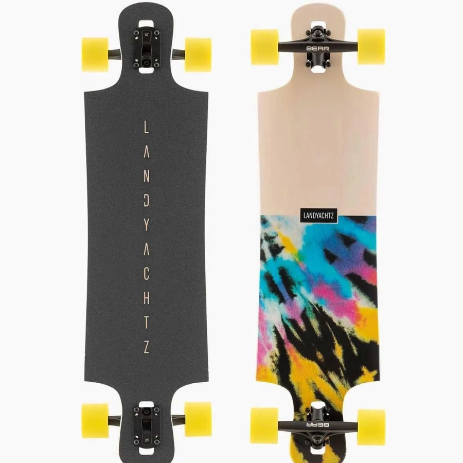 Longboards * | Landyachtz Drop Hammer Skate Or Dye Complete Longboard Skateboard, 36.5 -N/A