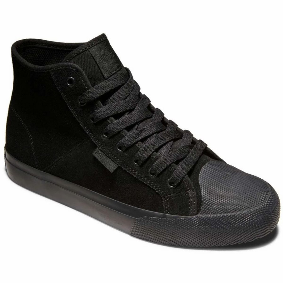 Shoes * | Dc Manual High Top Skate Shoes, Black/Battleship/Black