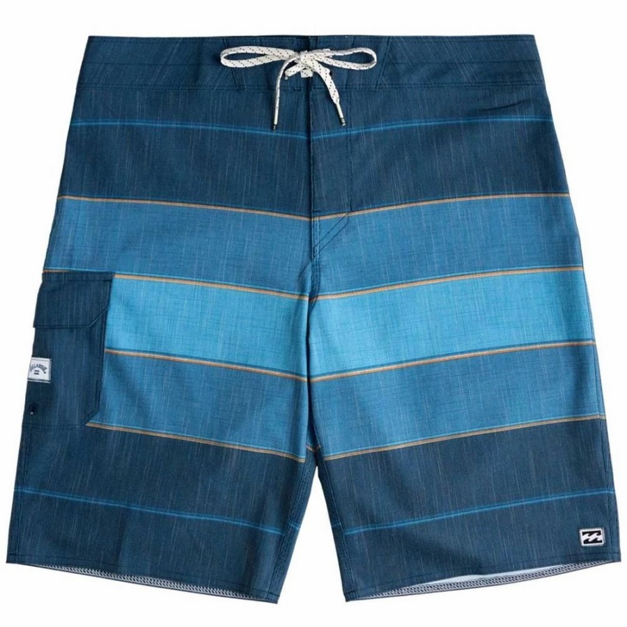 Bottoms * | Billabong All Day Heather Stripe Pro Boardshorts, 20