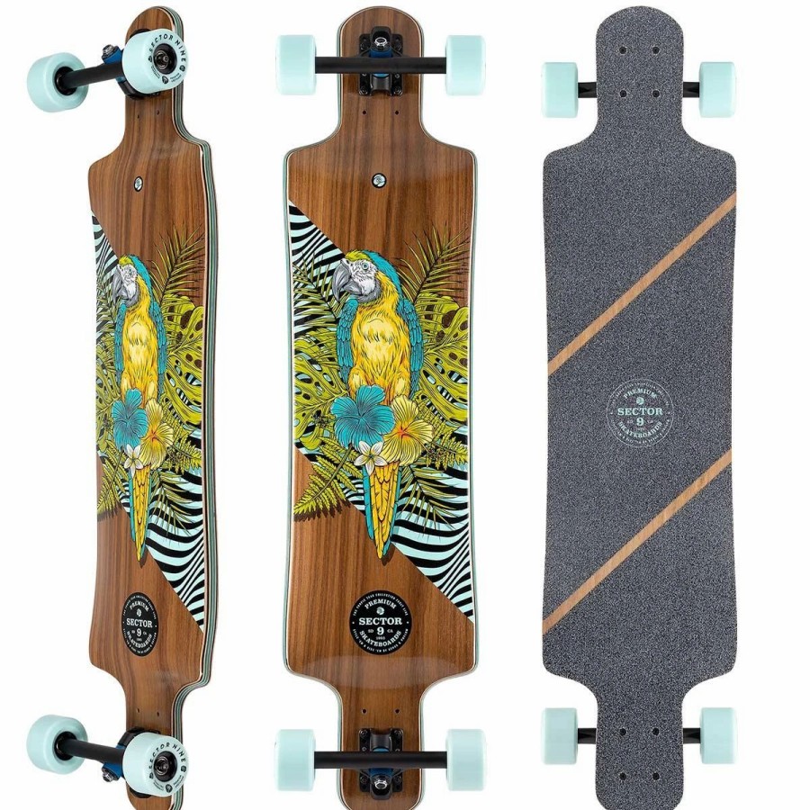 Longboards * | Sector 9 Fault Line Perch Complete Cruiser Longboard Skateboard, 39.5 -39.5 Inch