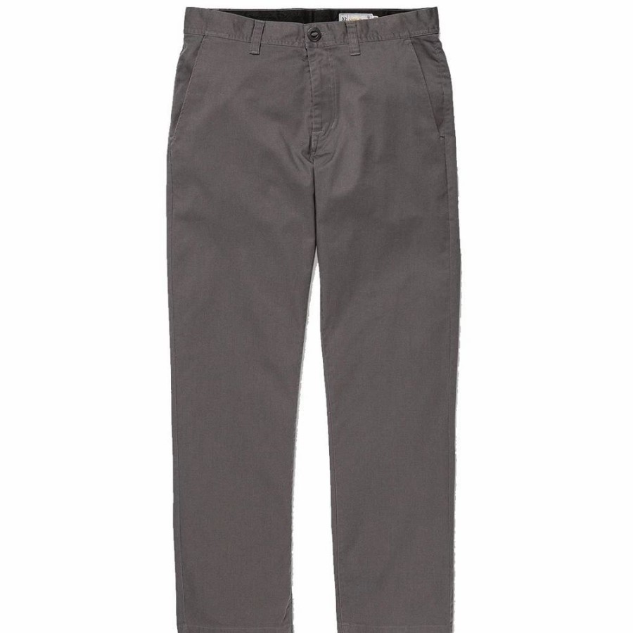 Bottoms * | Volcom Frickin Regular Stretch Pants-Dusk Grey