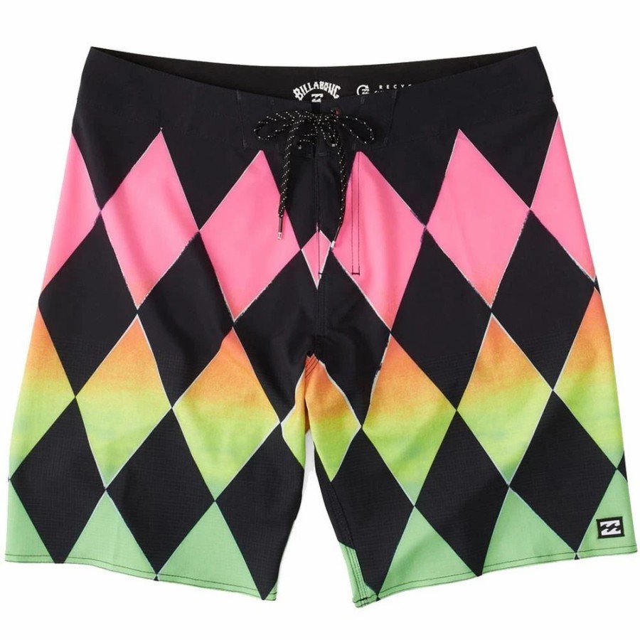 Bottoms * | Billabong Sundays Airlite Performance Boardshorts, 19 -Neon