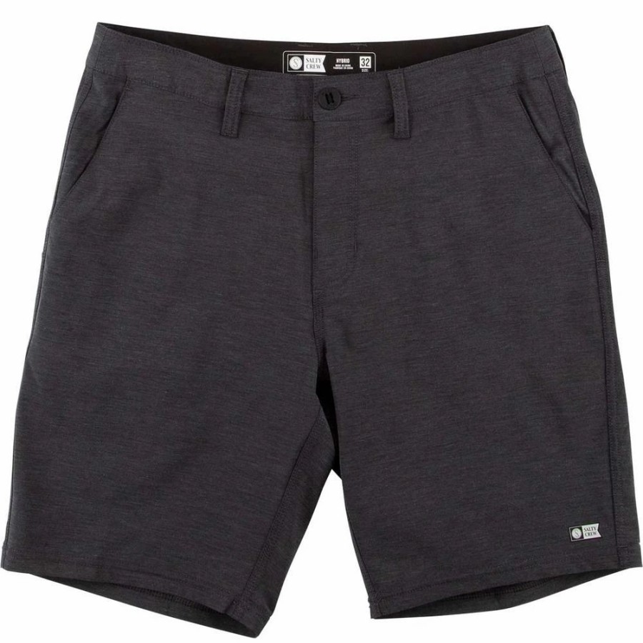 Bottoms * | Salty Crew Drifter Hybrid Walkshorts, 21 -Black