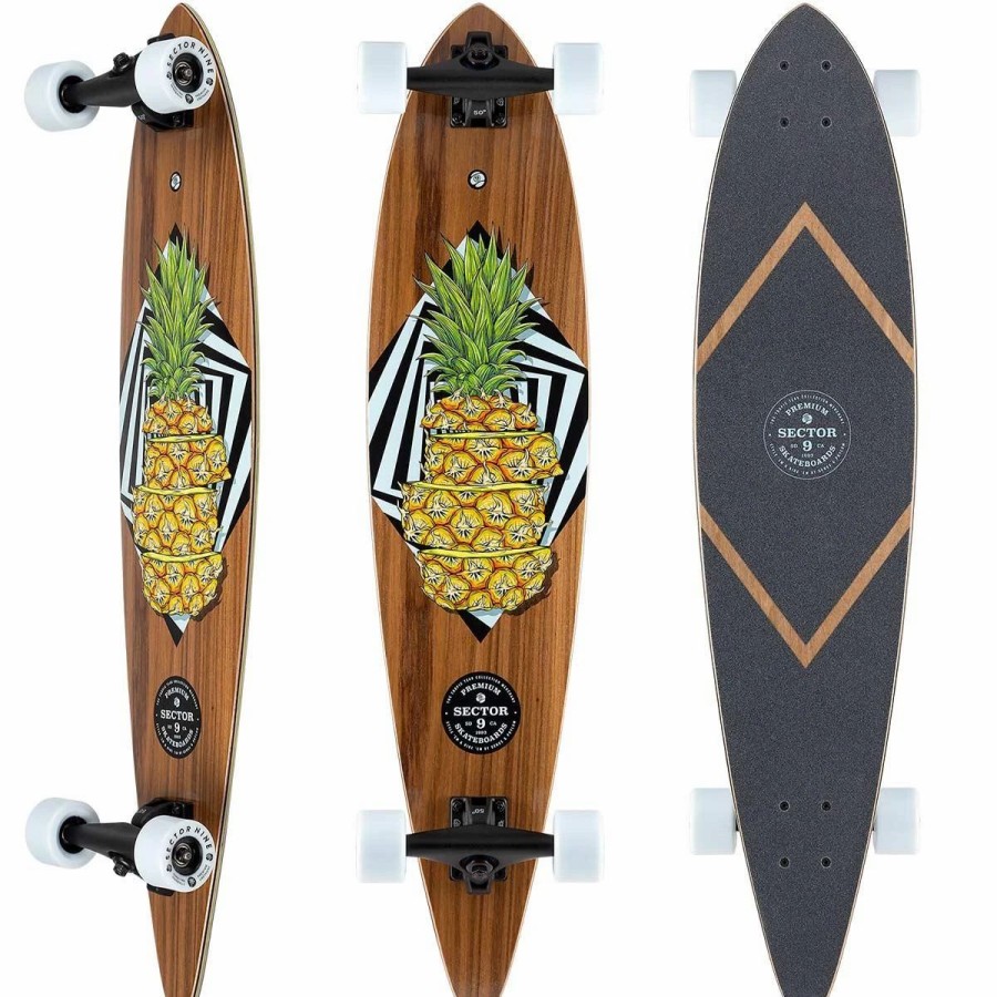 Longboards * | Sector 9 Merchant Trader Complete Longboard Skateboard, 38.0 -38 Inch