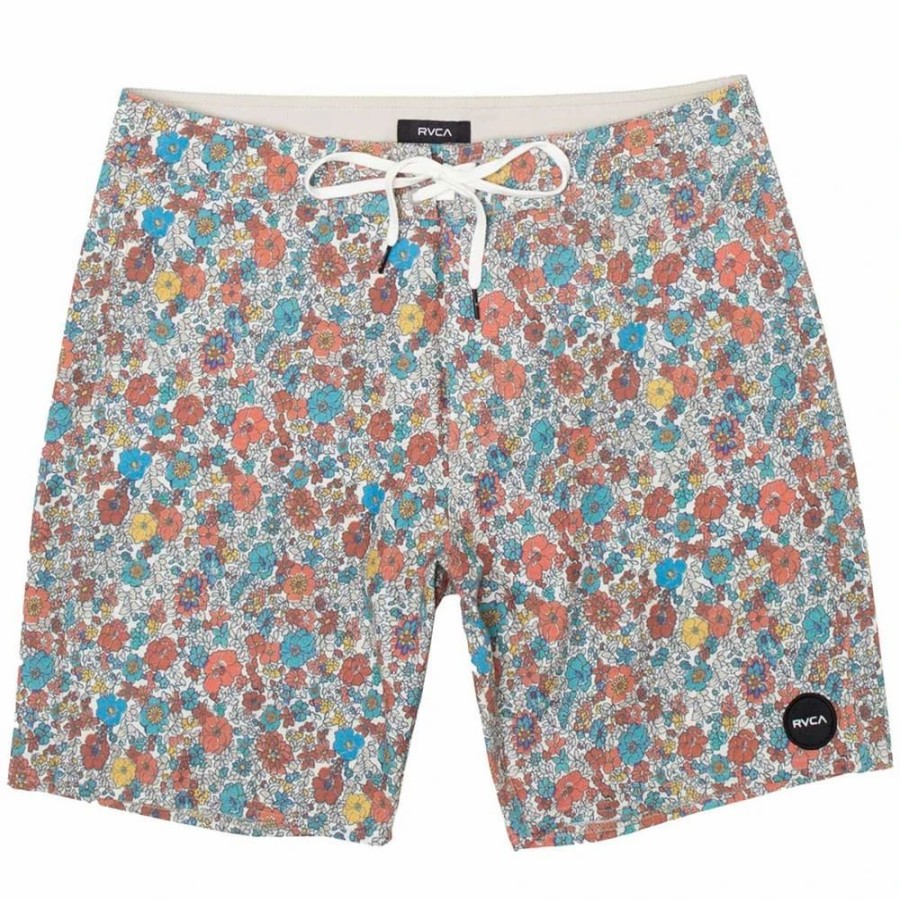 Bottoms * | Rvca Daisy Park Boardshorts, 18 -29-Buttermilk